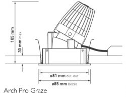 Arch Pro Graze dimensions