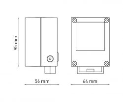 Dimensional Drawing of the ExoCase Micro